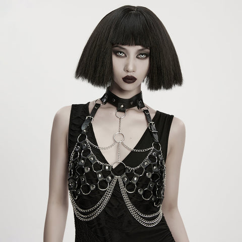 Sexy Punk Choker Brustkette
