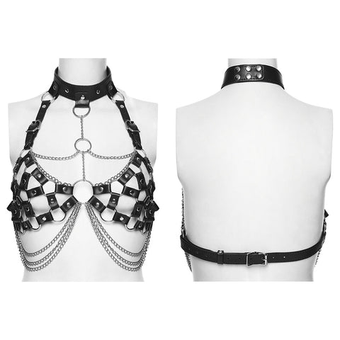 Sexy Punk Choker Brustkette
