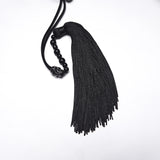 Gothic-Dämonenflügel-Quastenmaske