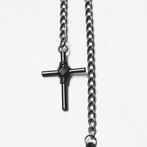 Haarreif mit Federn im Gothic-Göttinnen-Stil