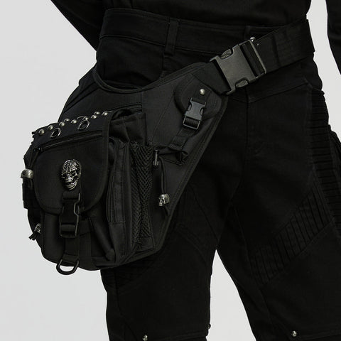 Punk Techwear Hüft- und Beintasche