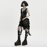 Punk Techwear Hüft- und Beintasche