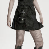 Goth-Kürbis-Mini-Tasche