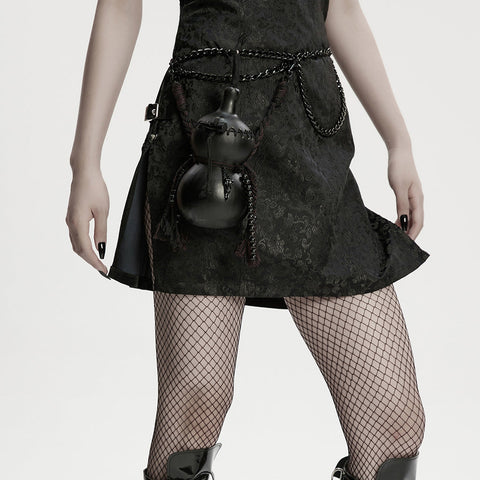 Goth-Kürbis-Mini-Tasche