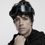 Cyberpunk-Metal-Kopfbedeckungen