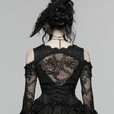 Gothic-Rosenquasten-Korsett