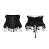Gothic-Rosenquasten-Korsett
