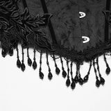 Gothic-Rosenquasten-Korsett