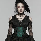 Gothic-Rosenquasten-Korsett