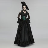Gothic-Rosenquasten-Korsett