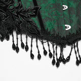 Gothic-Rosenquasten-Korsett