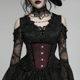 Gothic-Rosenquasten-Korsett