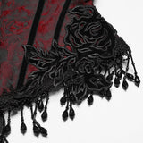 Gothic-Rosenquasten-Korsett