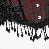 Gothic-Rosenquasten-Korsett