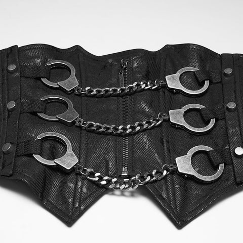 Punk-Handschellen, Kettenkorsett