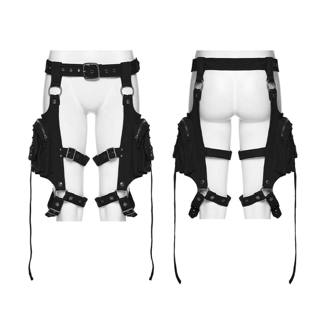 Punk-Beingeschirrtasche