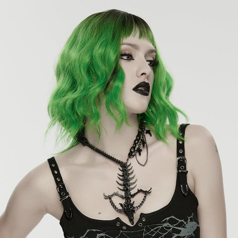Punk Teufel Drachenknochen Halskette