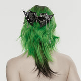Punk-Fledermaus-Schleife-Haarnadel