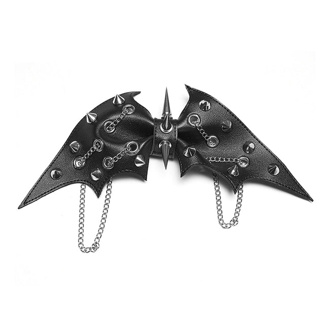 Punk-Fledermaus-Schleife-Haarnadel