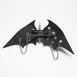 Punk-Fledermaus-Schleife-Haarnadel