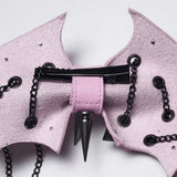 Punk-Fledermaus-Schleife-Haarnadel