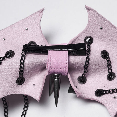 Punk-Fledermaus-Schleife-Haarnadel