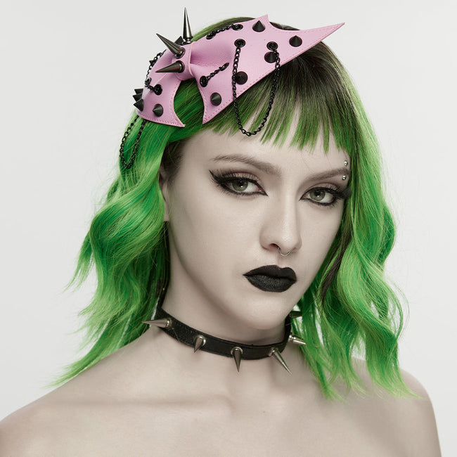 Punk-Fledermaus-Schleife-Haarnadel