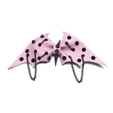 Punk-Fledermaus-Schleife-Haarnadel