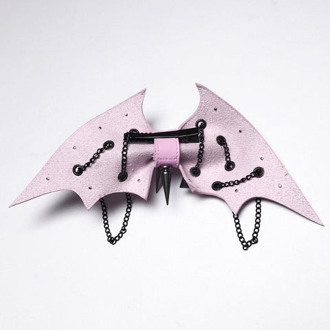 Punk-Fledermaus-Schleife-Haarnadel