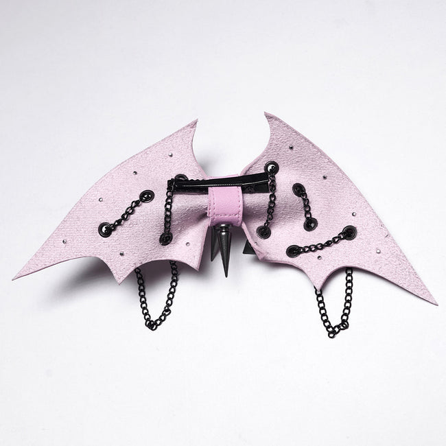 Punk-Fledermaus-Schleife-Haarnadel