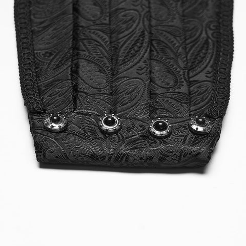Gothic Retro Jacquard Korsett