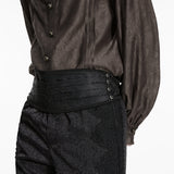 Gothic Retro Jacquard Korsett