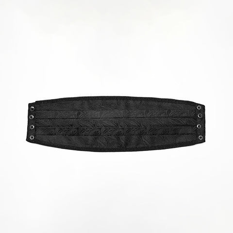 Gothic Retro Jacquard Korsett