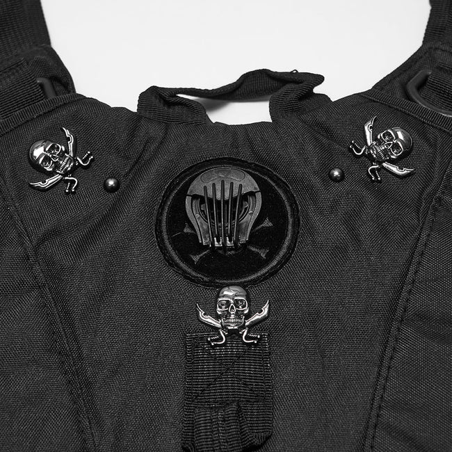 Punk-Rucksack mit tragbarem Trinkwassergerät