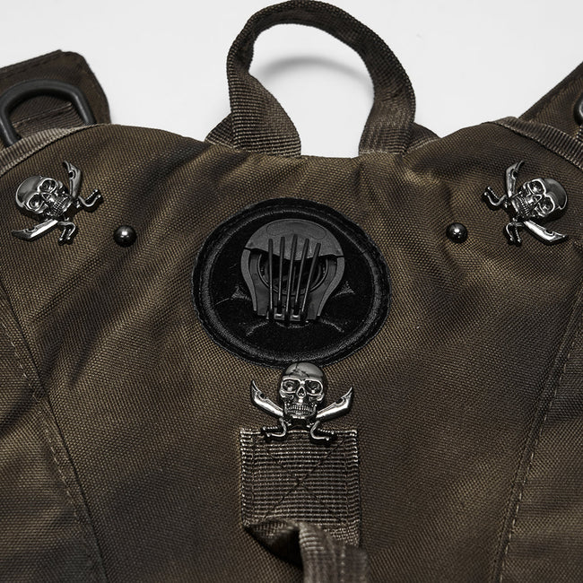 Punk-Rucksack mit tragbarem Trinkwassergerät