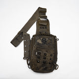 Punk-Retro-Rucksack mit mehreren Fächern
