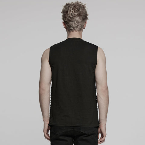 Punk-Cut-Gurtbandweste