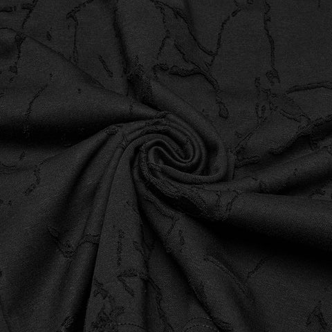 Punk Cracked Kapuzen-T-Shirt