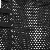 CyberPunk Sexy Mesh-Weste