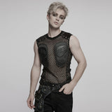 CyberPunk Sexy Mesh-Weste