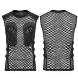 CyberPunk Sexy Mesh-Weste