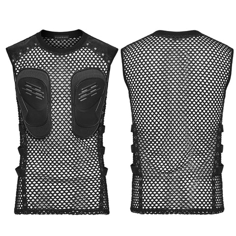 CyberPunk Sexy Mesh-Weste