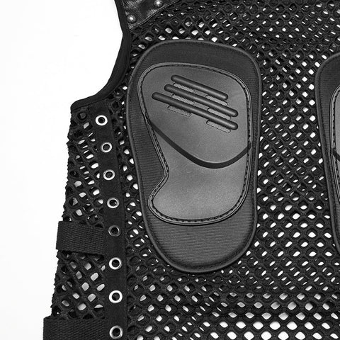 CyberPunk Sexy Mesh-Weste