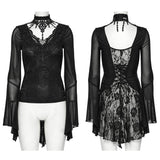 Gothic Exquisites Spitzen-T-Shirt
