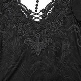 Gothic Exquisites Spitzen-T-Shirt