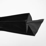 Elegantes Gothic-Samt-T-Shirt