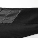 Punk-Kapuzenpullover mit Rüstungselementen