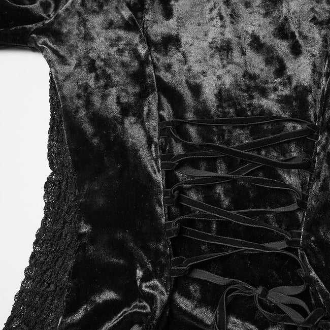 Wunderschönes Gothic-Spitzen-T-Shirt