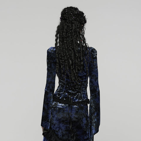 Wunderschönes Gothic-Spitzen-T-Shirt