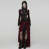 Wunderschönes Gothic-Spitzen-T-Shirt